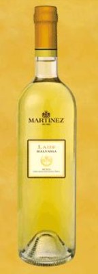 Martinez  - Malvasia Sicilia i.g.t.     Bottiglia Cl. 75 Alc.: 16